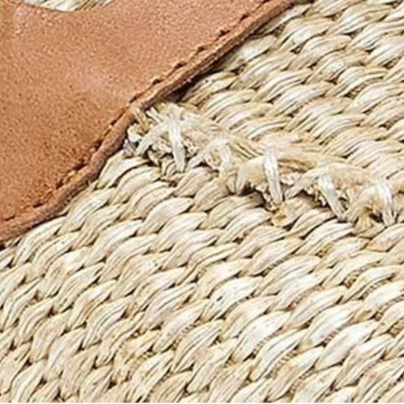 new Kelsi Dagger Brooklyn Lens Leather and Jute Mules $130 RETAIL 2510 4m2 - Picture 6 of 9